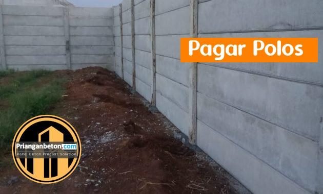 Jual pagar panel beton polos wilayah priangan Jawa Barat (Garut – Tasikmalaya-Ciamis-Banjar-Pangandaran dan sekitarnya)